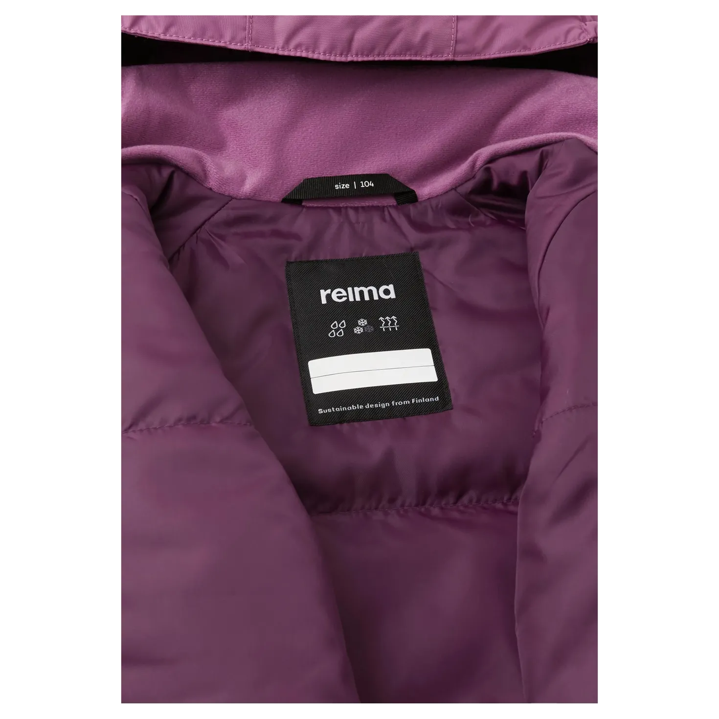 Reimatec winter jacket Raisio Red Violet