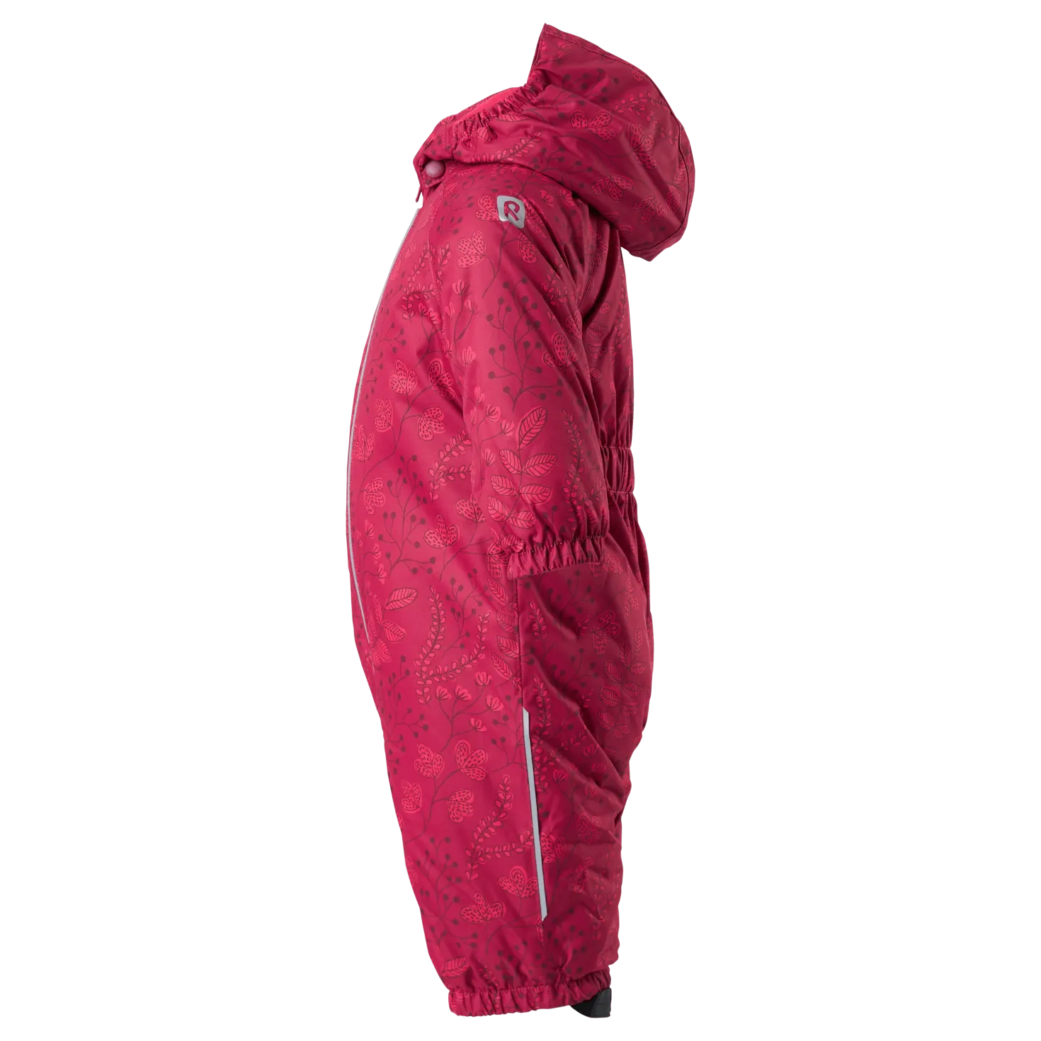 Reimatec winter overall Puhuri Jam red