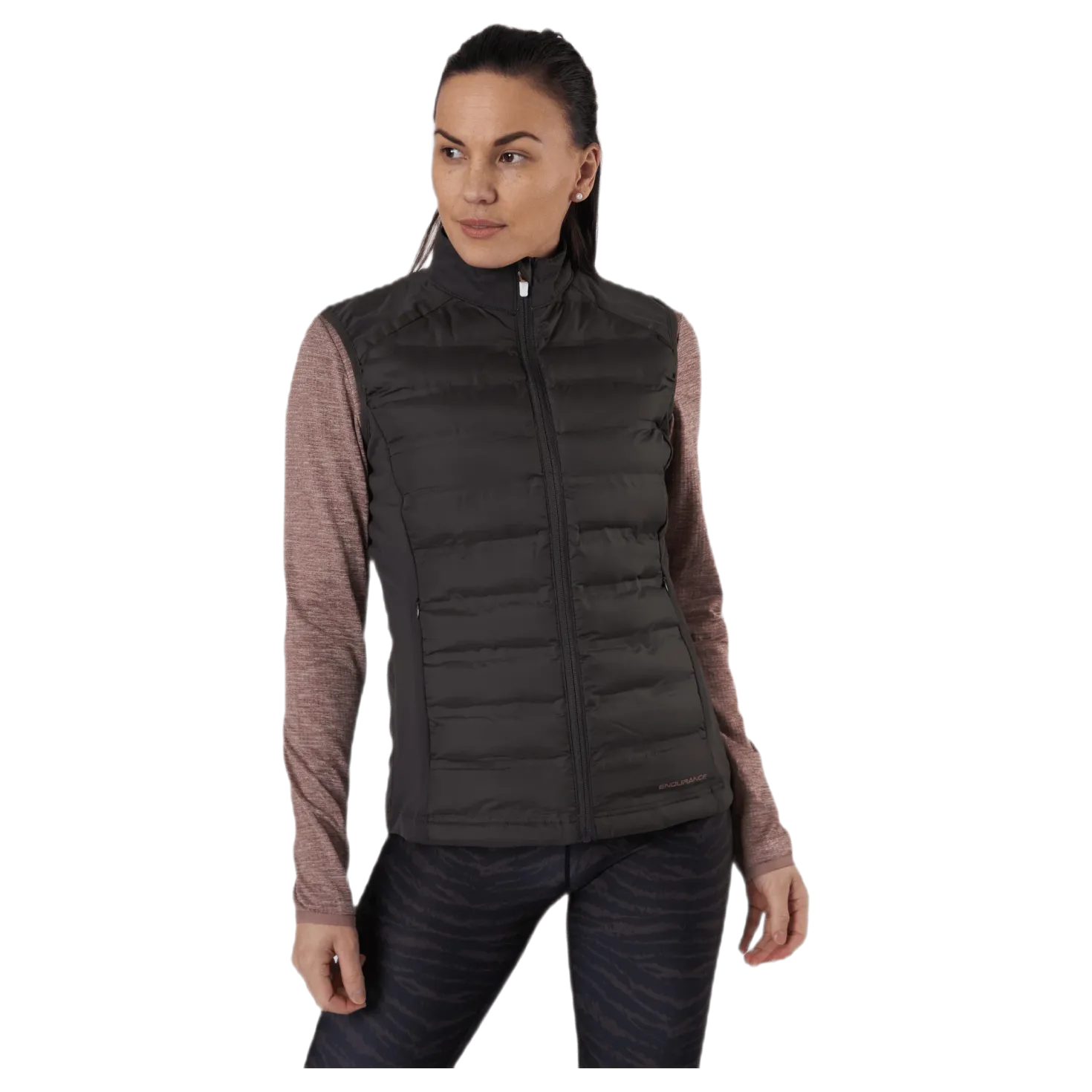 Reitta W Hot Fused Hybrid Vest Grå