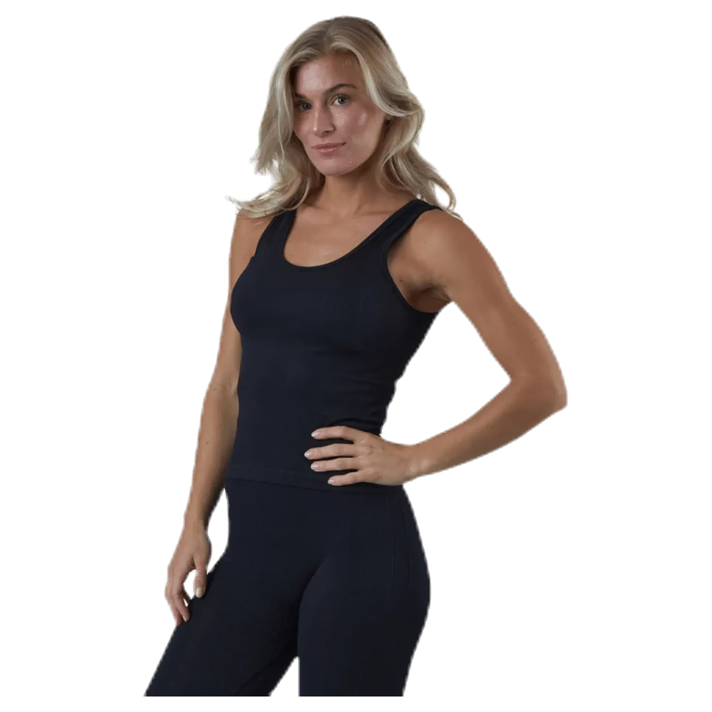 Renny Sl Seamless Top Lounge Bc Black