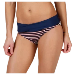 Retro Folded Brief Blue/Patterned