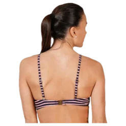 Retro Wire Bra Blue/Patterned