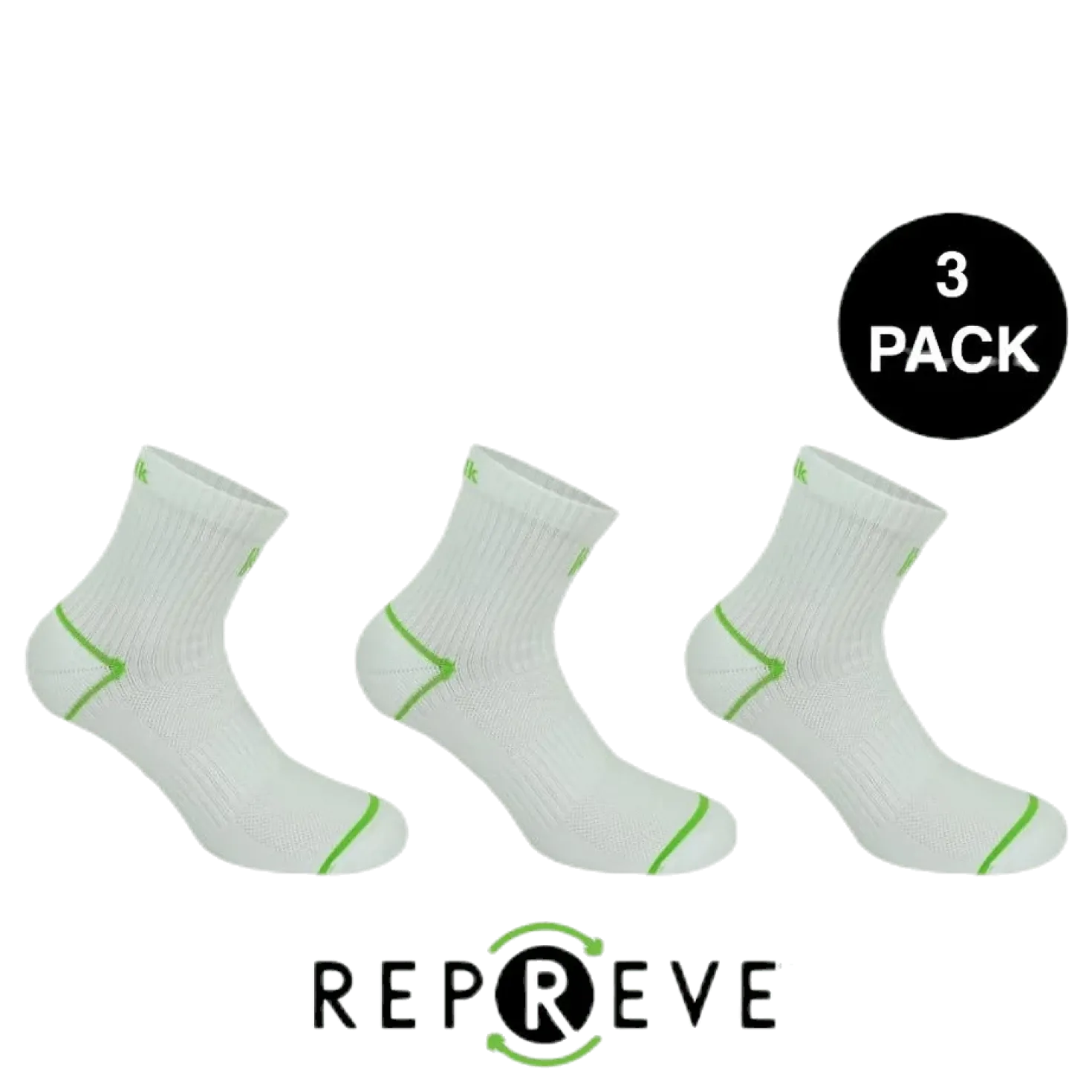 Rhino Repreve Socks White