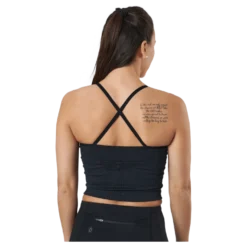 Ribbed Black Sand Melange Seam Black