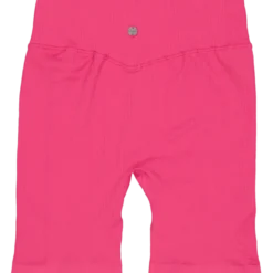 Ribbed Seamless Biker Shorts Berry