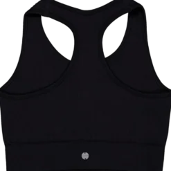 Ribbed Seamless Sport Bra Black