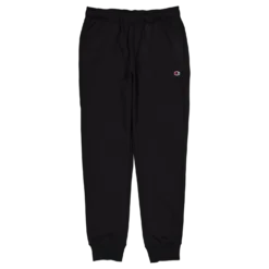 Rib Cuff Pants Black Beauty