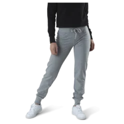 Rib Cuff Pants Grey