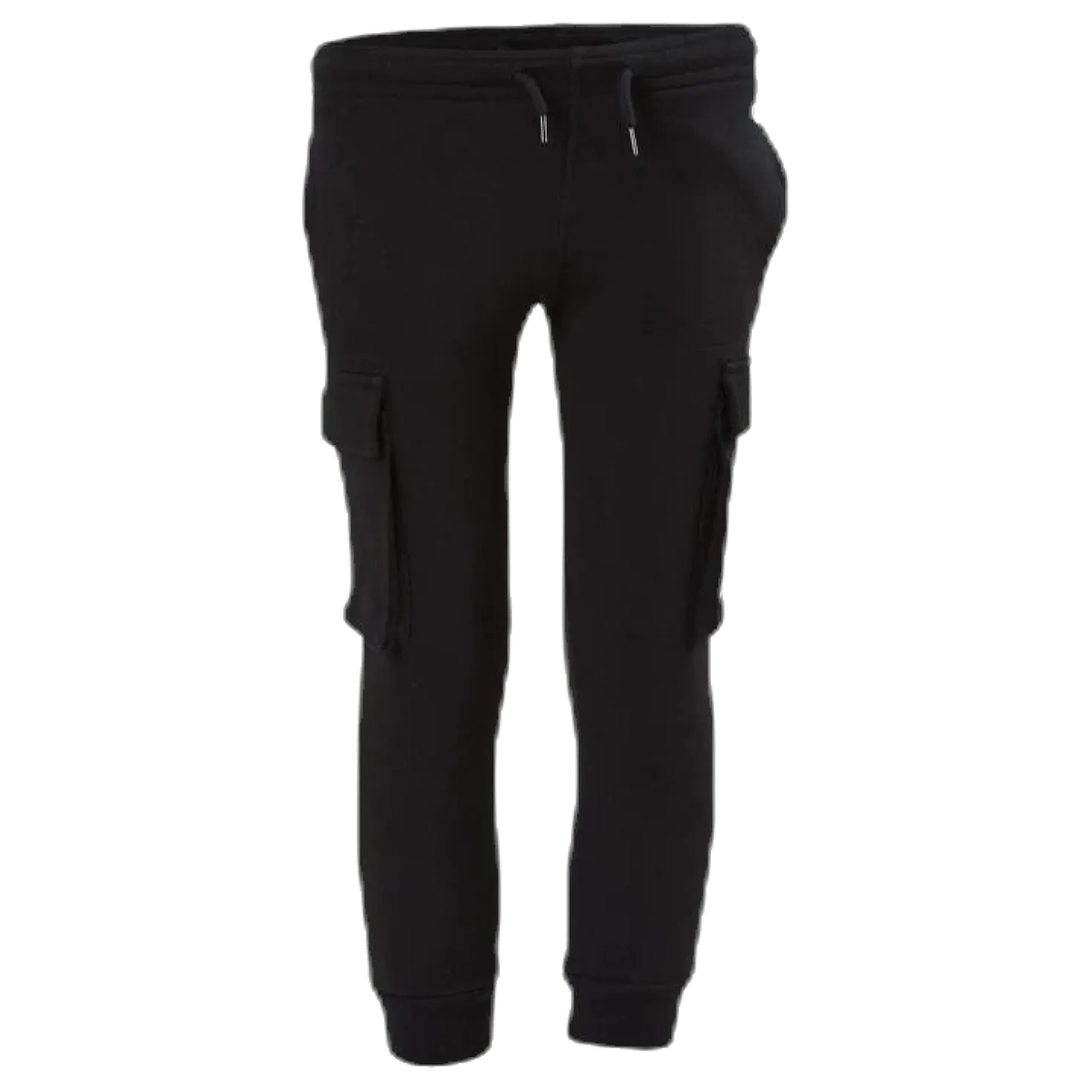 Rib Cuff Pants Junior Black