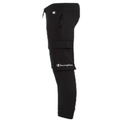 Rib Cuff Pants Junior Black