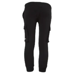 Rib Cuff Pants Junior Black
