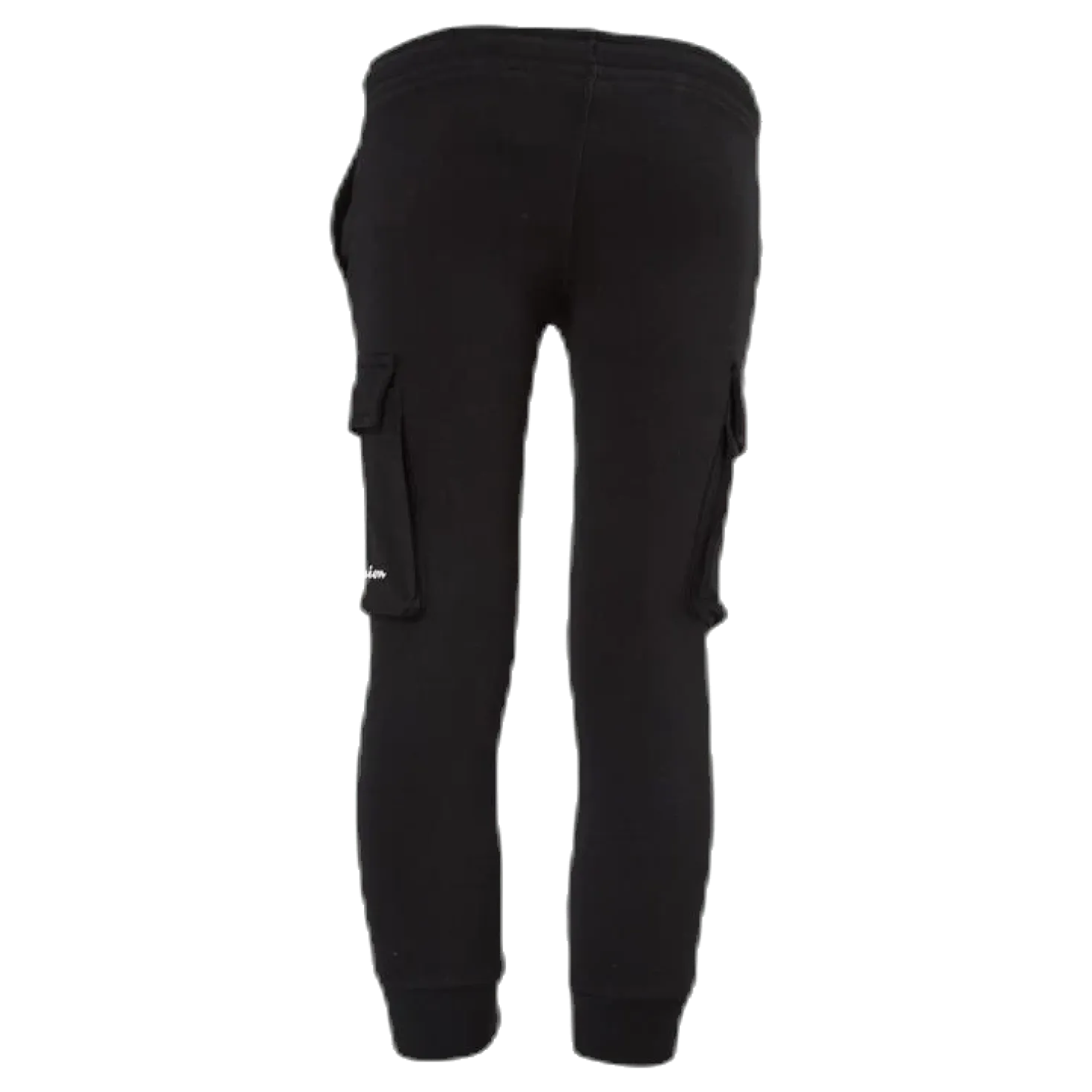 Rib Cuff Pants Junior Black