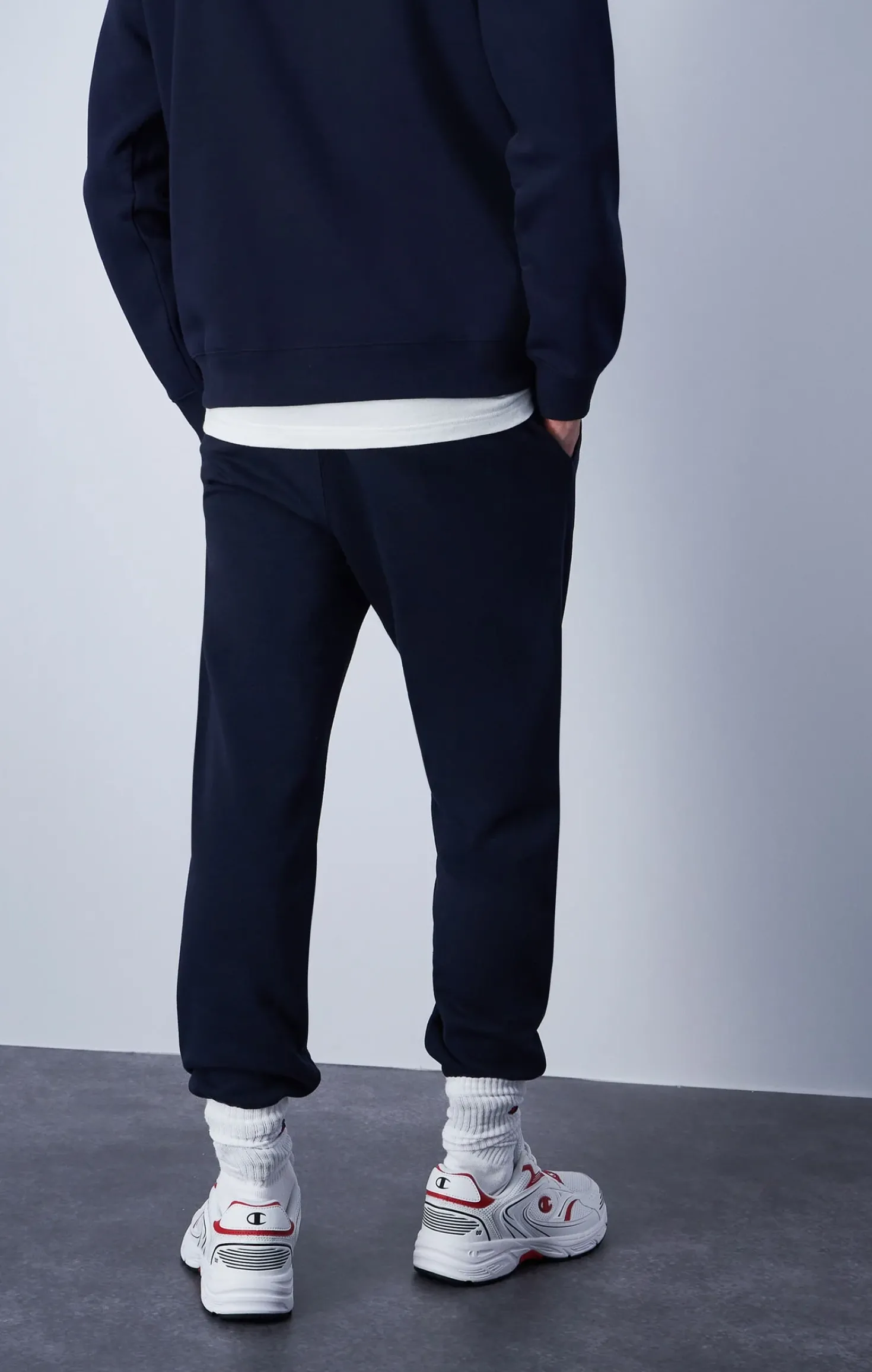 Rib Cuff Pants Sky Captain