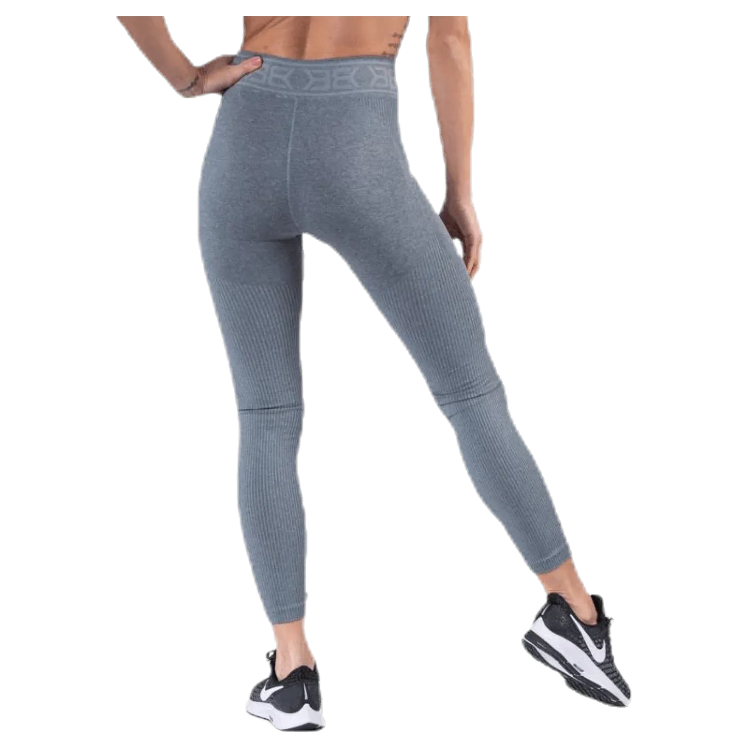 Rib Seamless Legging Grey