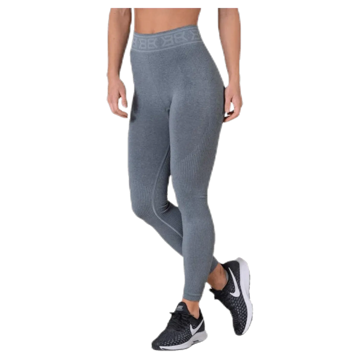 Rib Seamless Legging Grey