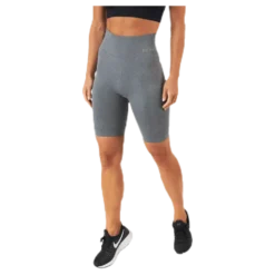 Rib seamless shorts Grey