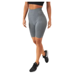 Rib seamless shorts Grey