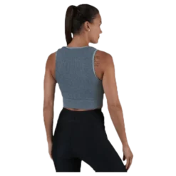 Rib Seamless Top Grey