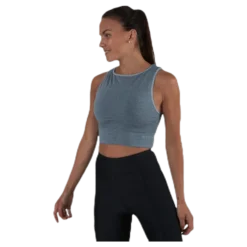 Rib Seamless Top Grey