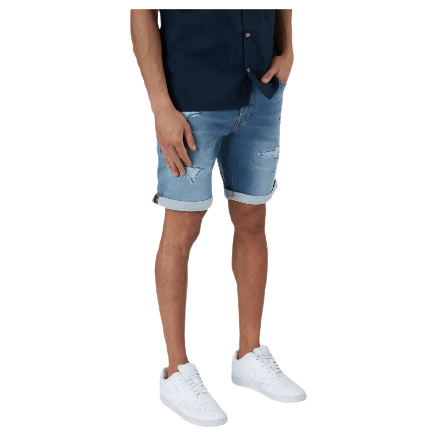 Rick Con Shorts Ge 009 I.K Blue