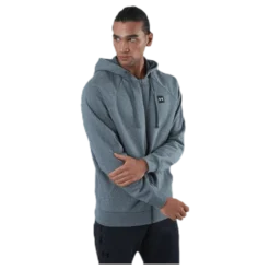 Rival Fleece Fz Hoodie Grey