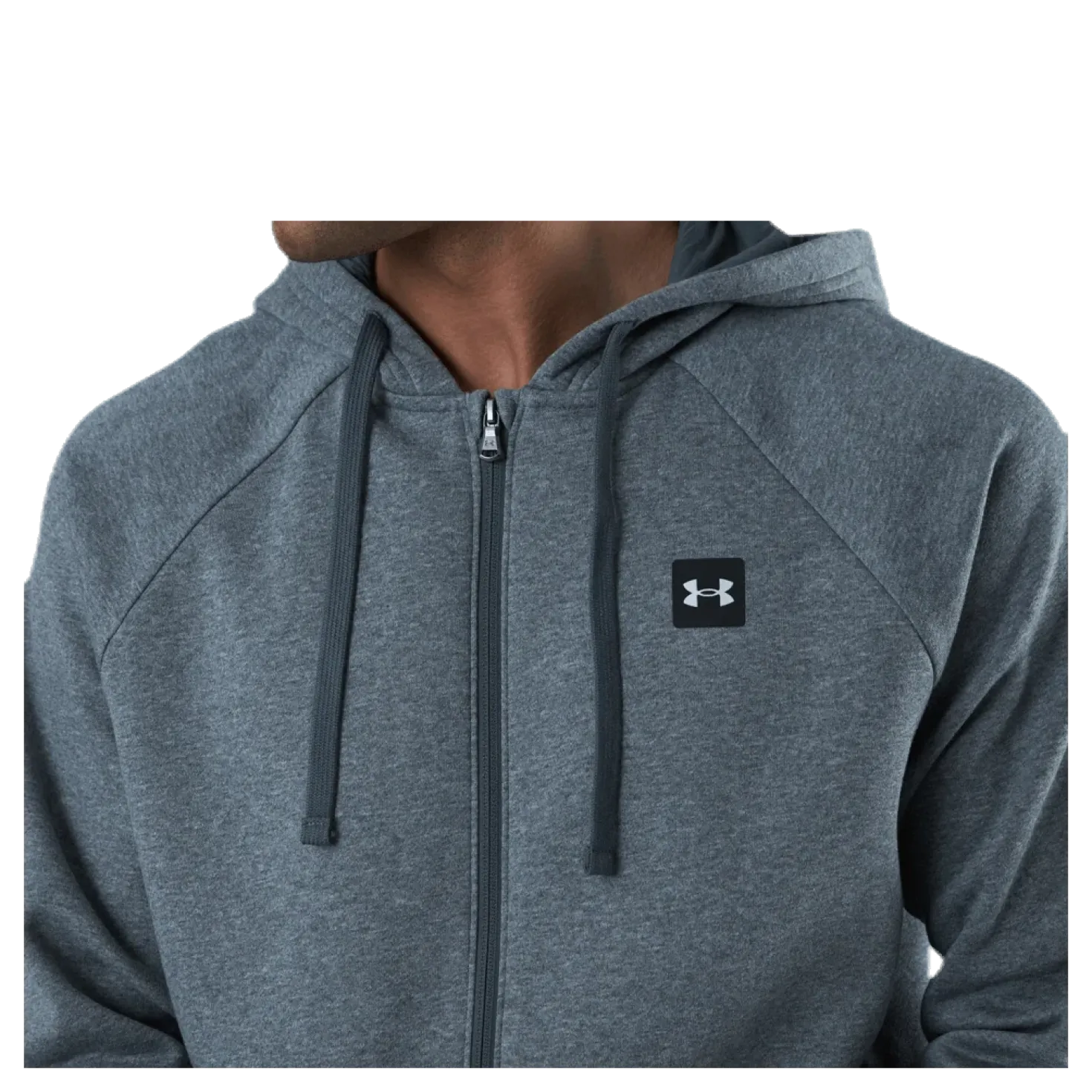Rival Fleece Fz Hoodie Grey