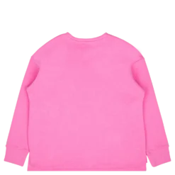 Rival Fleece Oversize Crew Pink Edge
