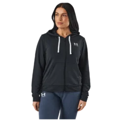 Rival Terry Fz Hoodie Black