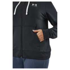 Rival Terry Fz Hoodie Black