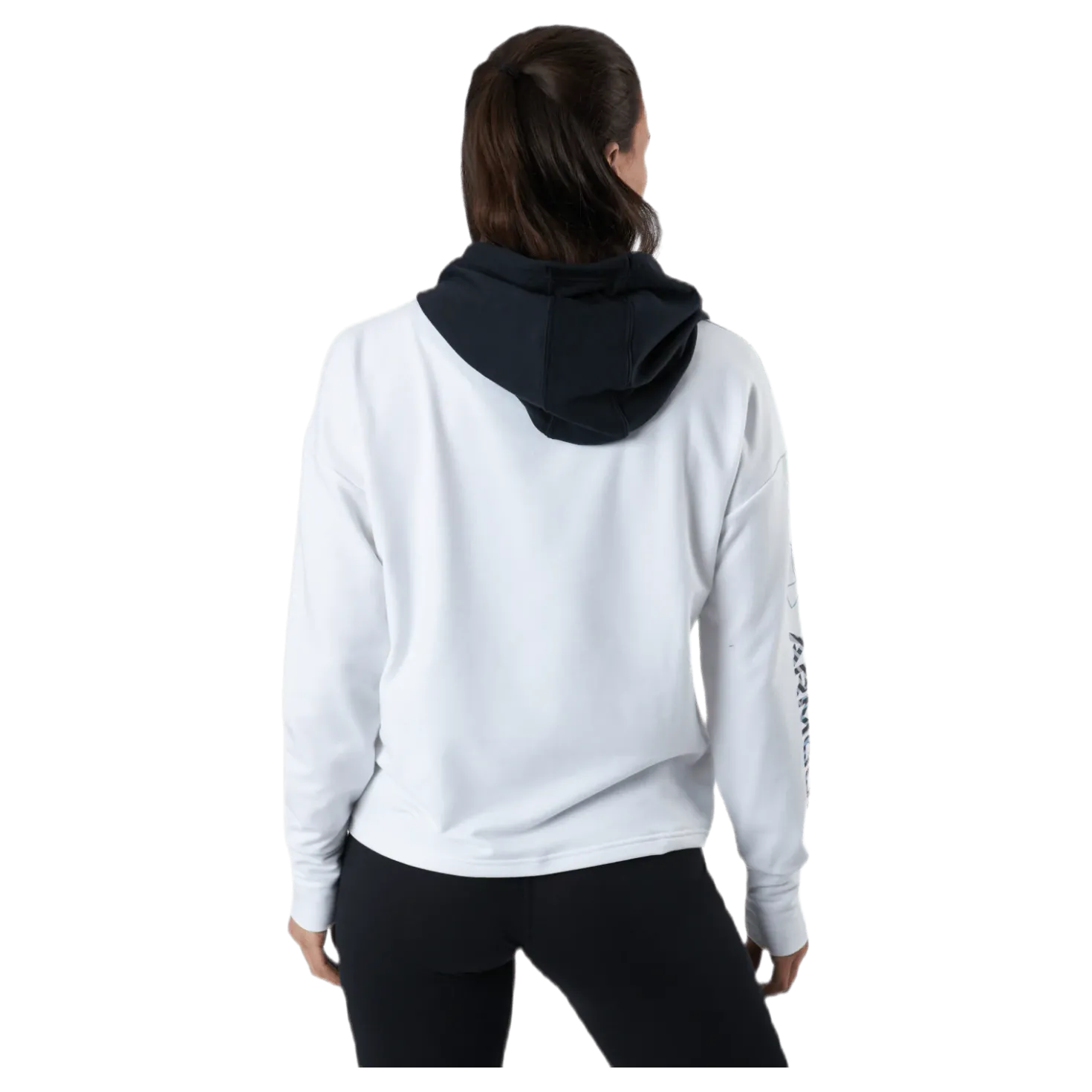 Rival Terry Geo Hoodie White