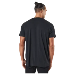 R-neck Tee Bamboo Black