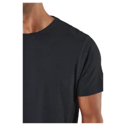 R-neck Tee Bamboo Black