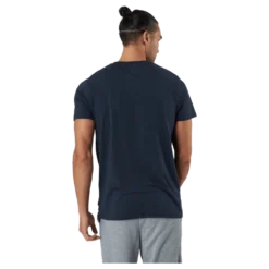 R-neck Tee Bamboo Navy