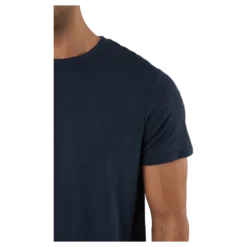 R-neck Tee Bamboo Navy