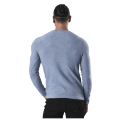 Rob Knit Crew Neck Blue