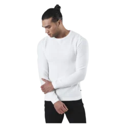 Rob Knit Crew Neck White