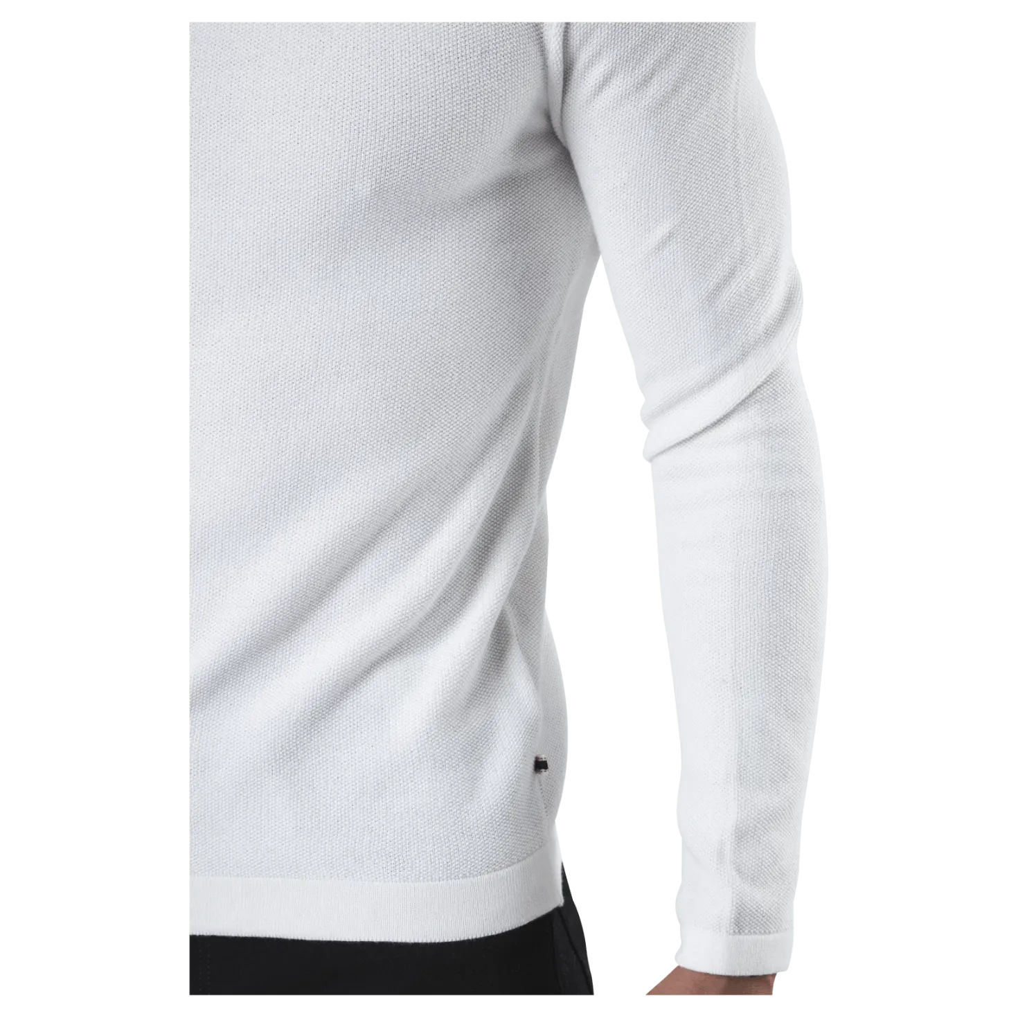 Rob Knit Crew Neck White