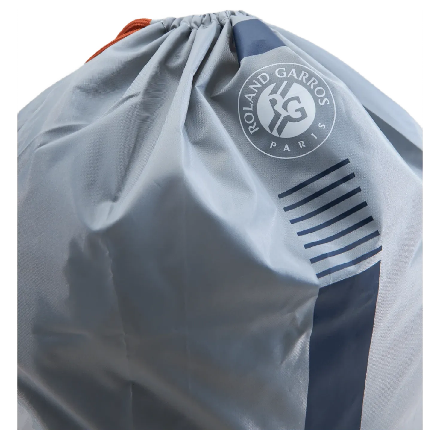 Roland Garros Cinch Bag Grey/navy/clay