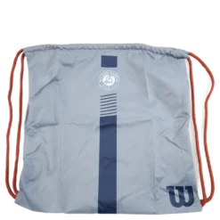 Roland Garros Cinch Bag Grey/navy/clay