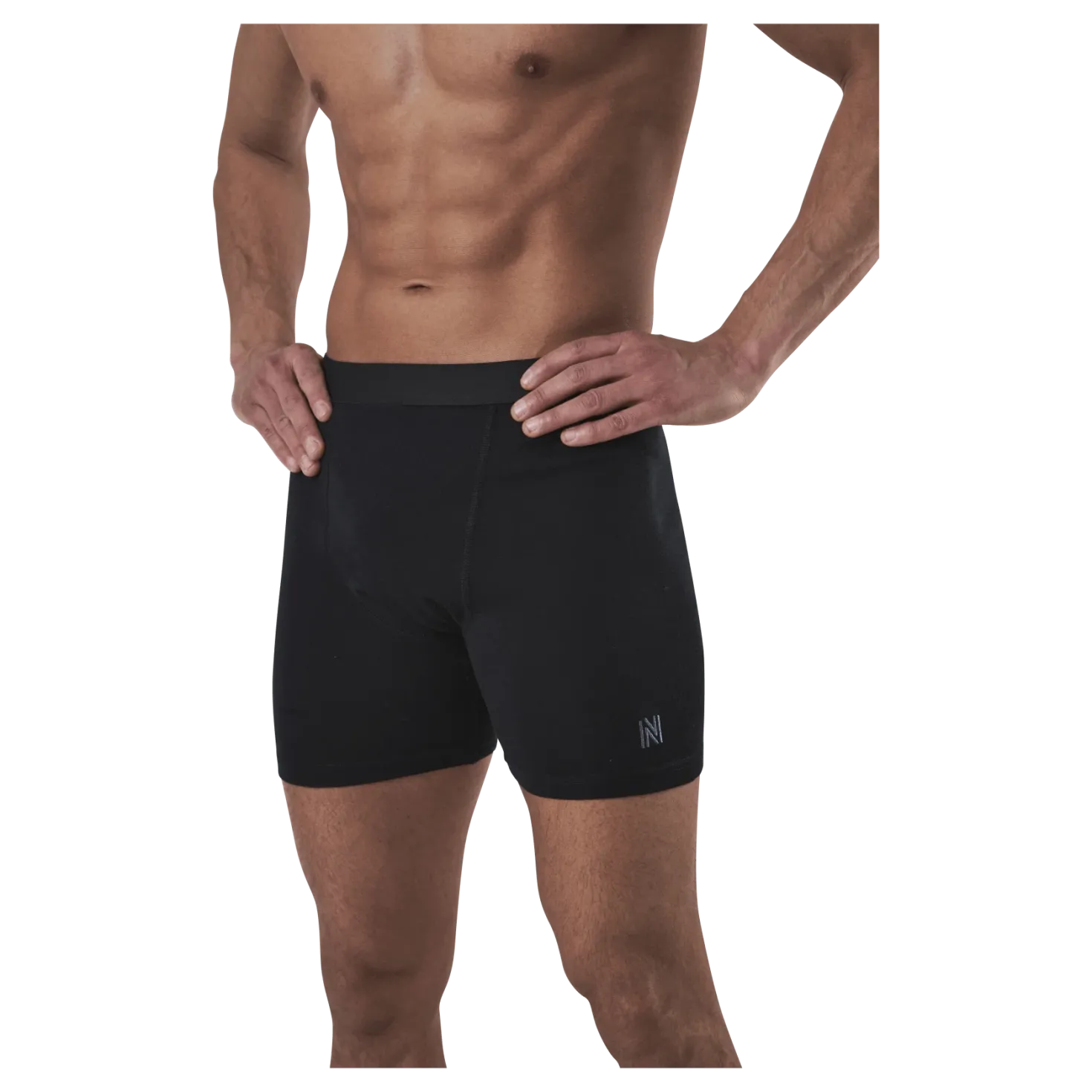 Rollo Boxer 100% Merino Wool Black