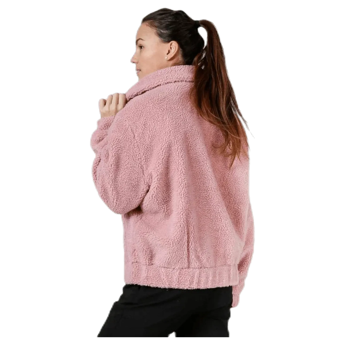 Rome Pile Jacket Pink