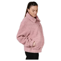 Rome Pile Jacket Pink