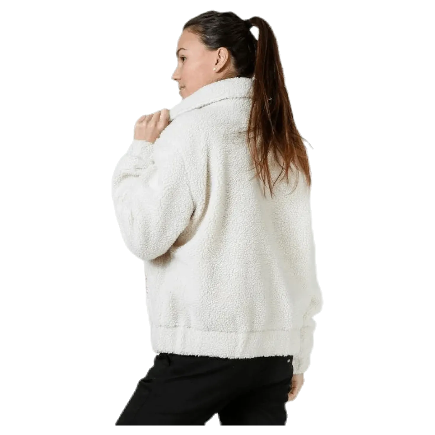 Rome Pile Jacket White