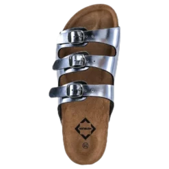 Rosario Slipper Silver