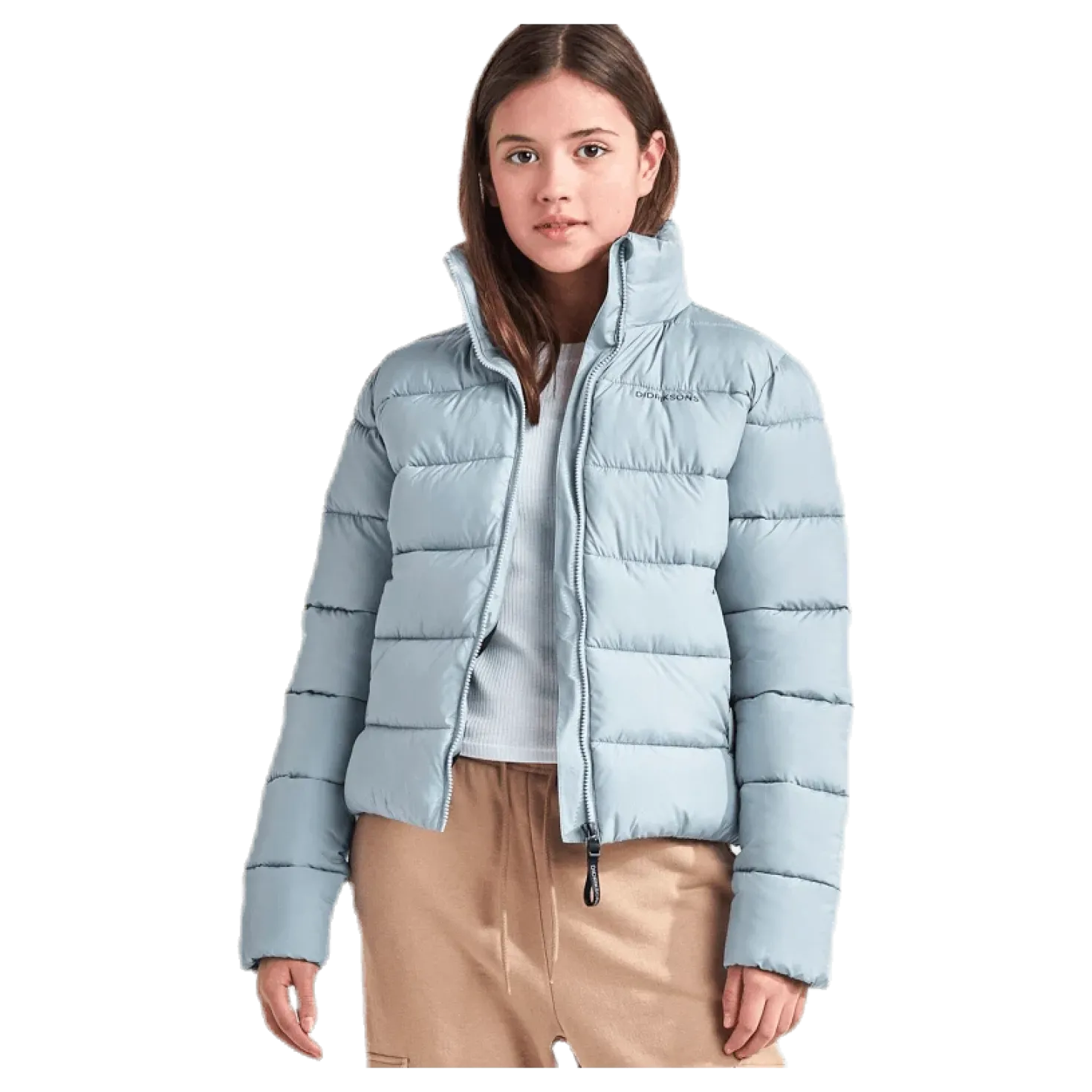 Rose Girls Puff Jacket Blue