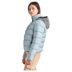 Rose Girls Puff Jacket Blue