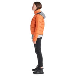Rose Girls Puff Jacket Orange