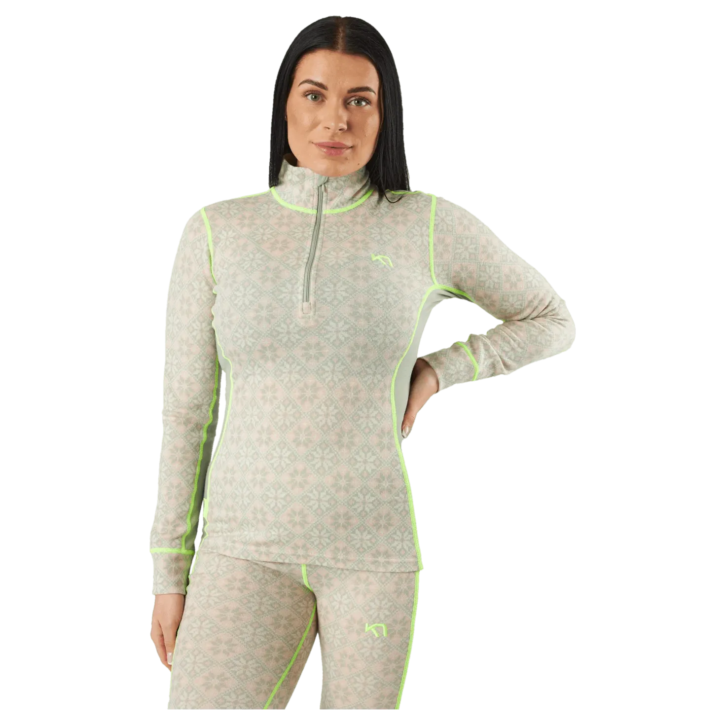 Rose Half-Zip Slate
