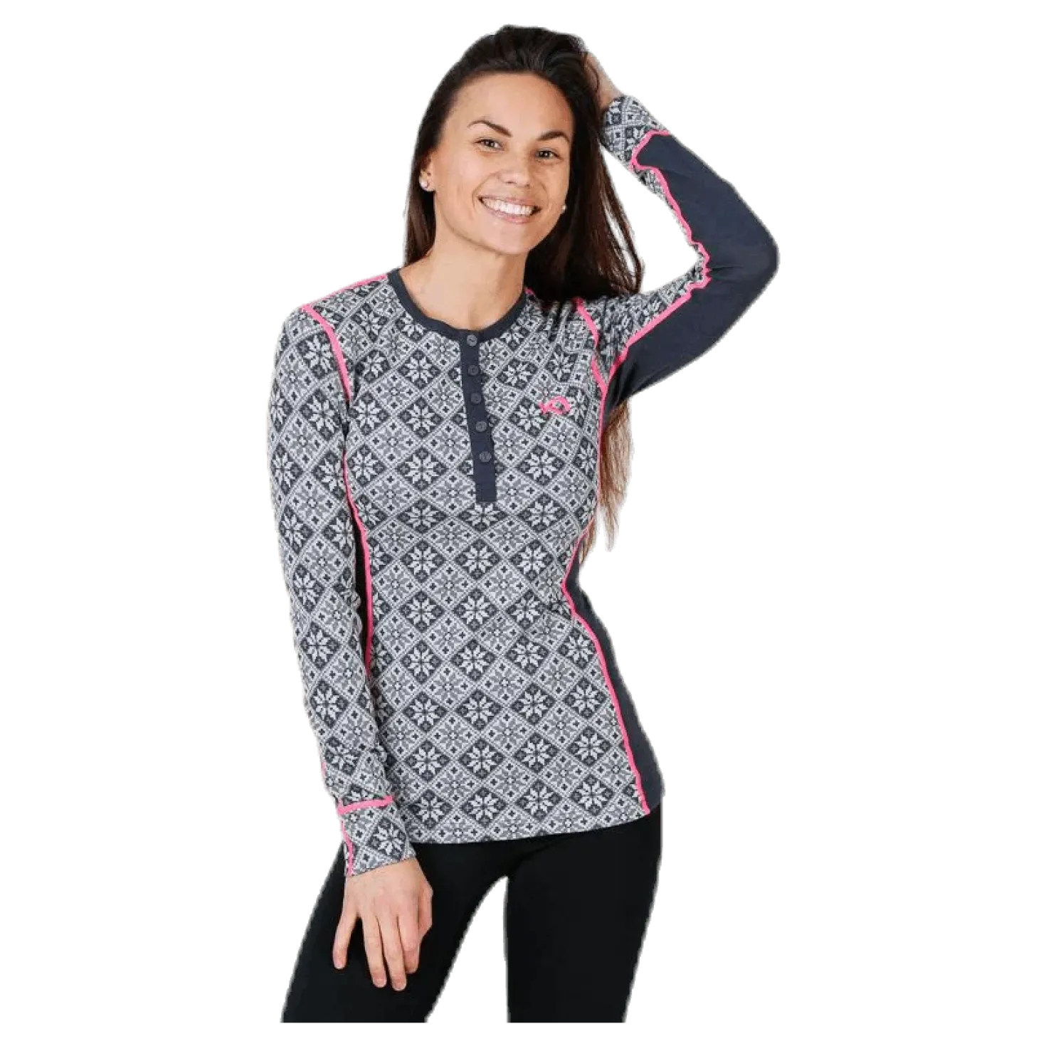 Rose Long Sleeve Shirt Black