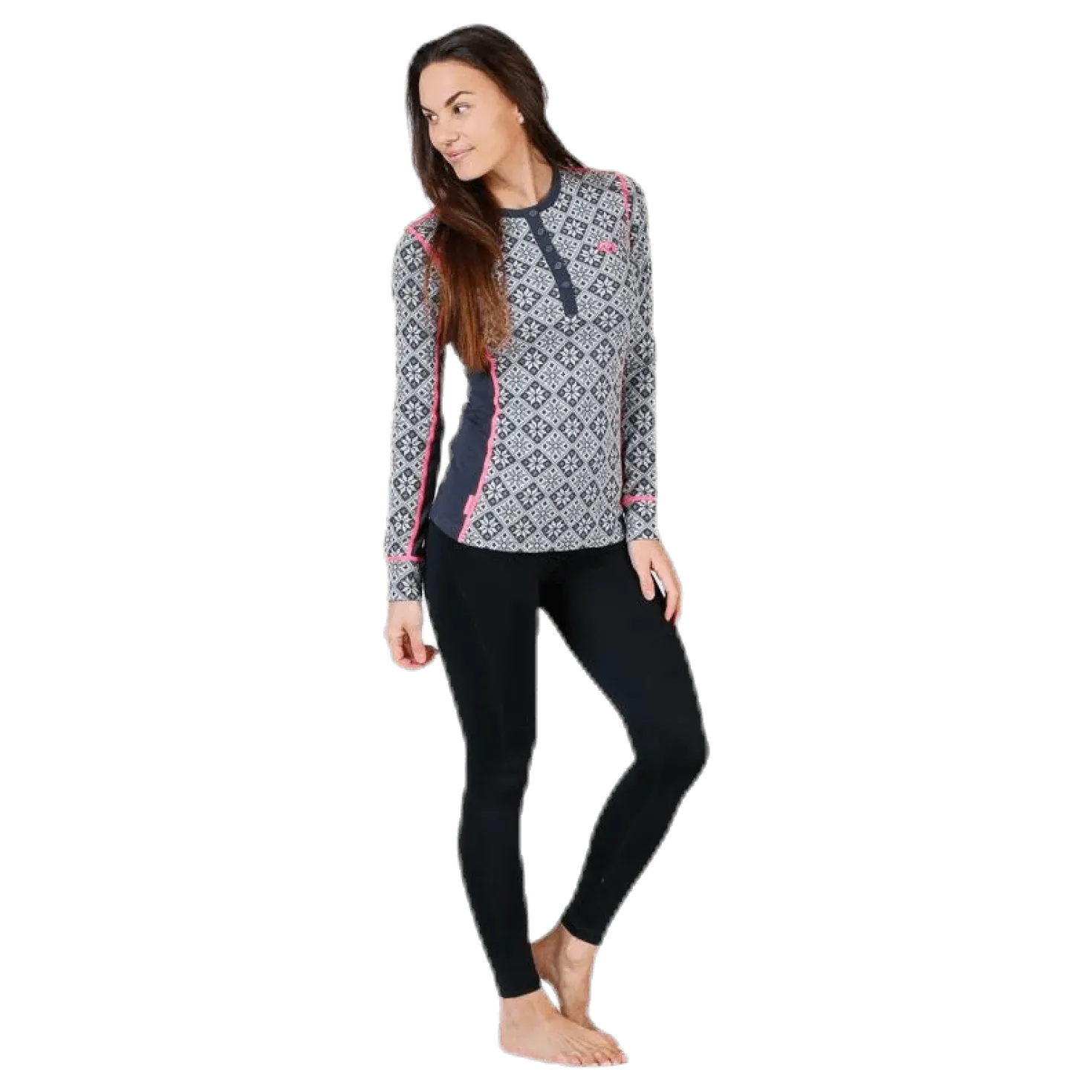 Rose Long Sleeve Shirt Black